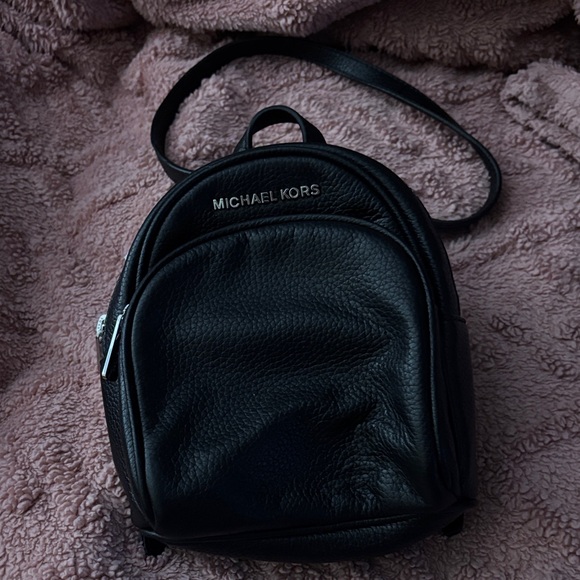 Michael Kors Handbags - Michael Kors pebble mini backpack nwt